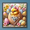 Diamond Painting-5D Full Round Drill Easter Chick