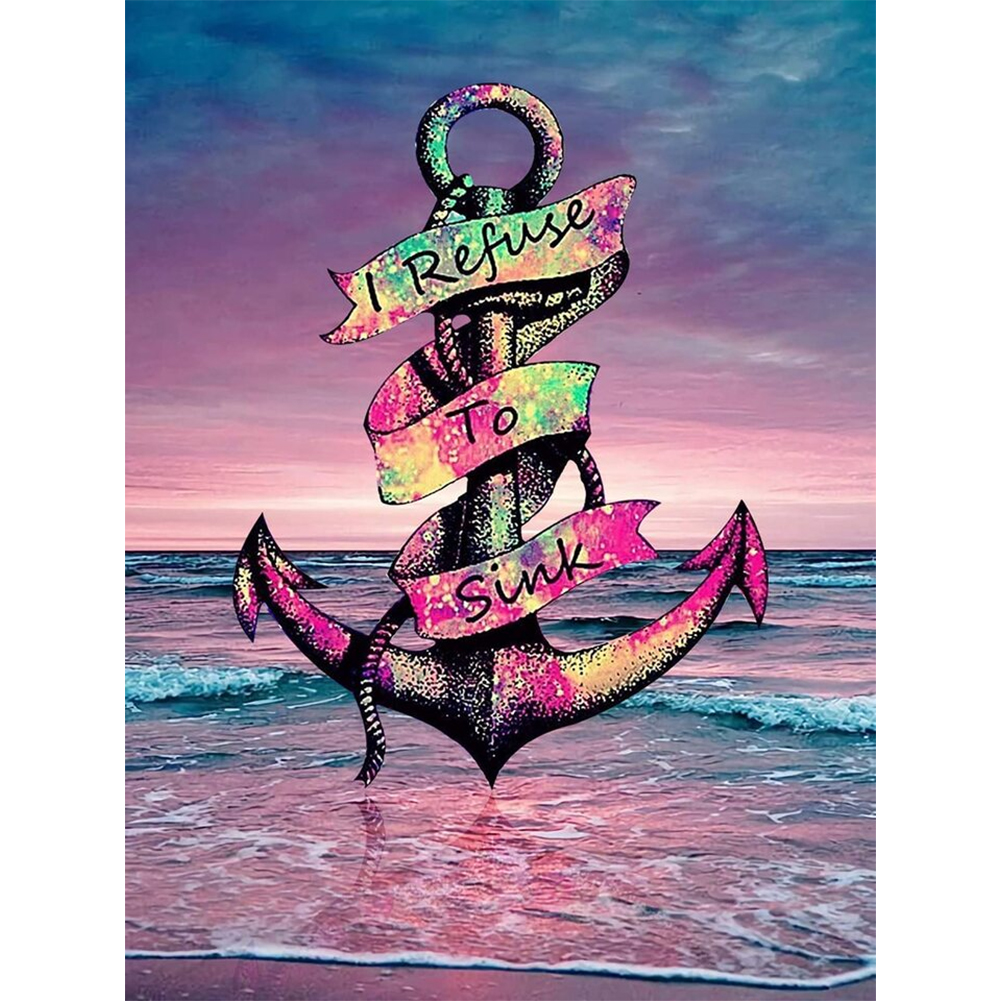 

Ship Anchor - Round Drill Diamond Painting - 30*40CM, 501 Original