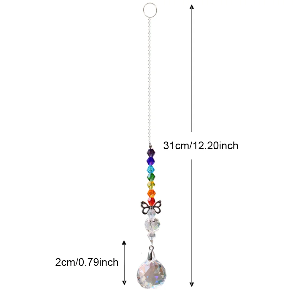 Cartoon Crystal Pendant Necklace Heart Leaf Jewelry Charm Fashion Accessory