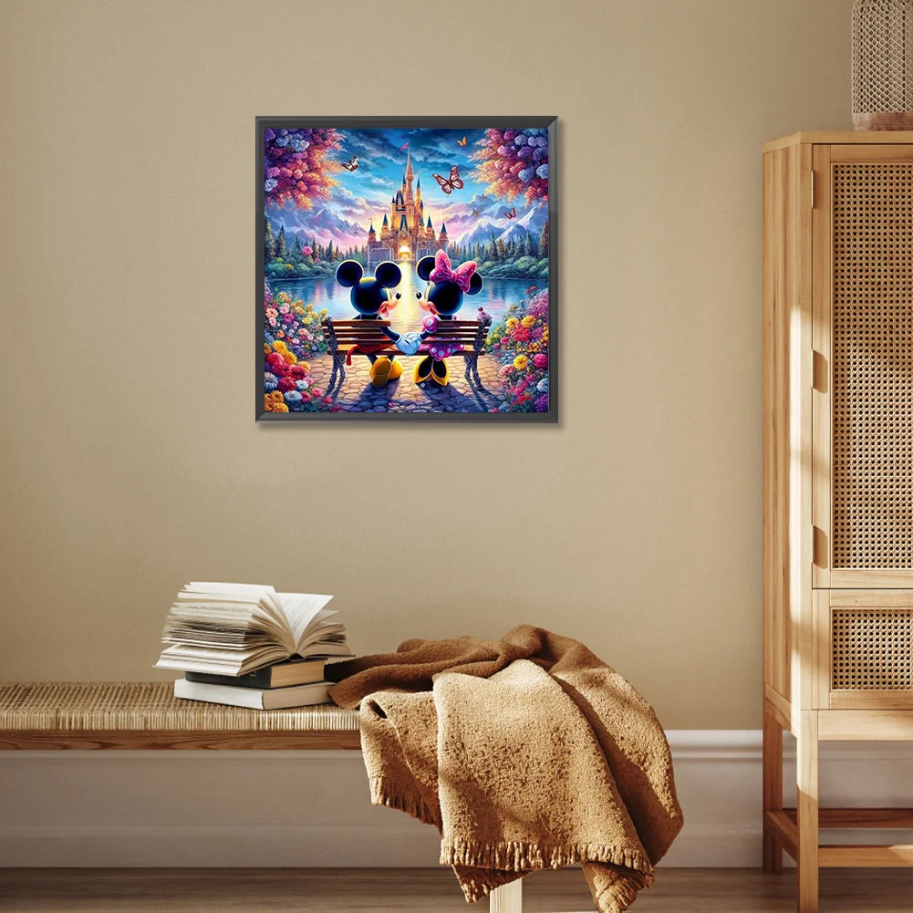 Diamond Painting - Full Round Drill - Mickey Mouse(Canvas|30*30cm)