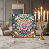 (Pre-Framed)Mandala-Special Shape Diamond Painting Kit(25x25cm)
