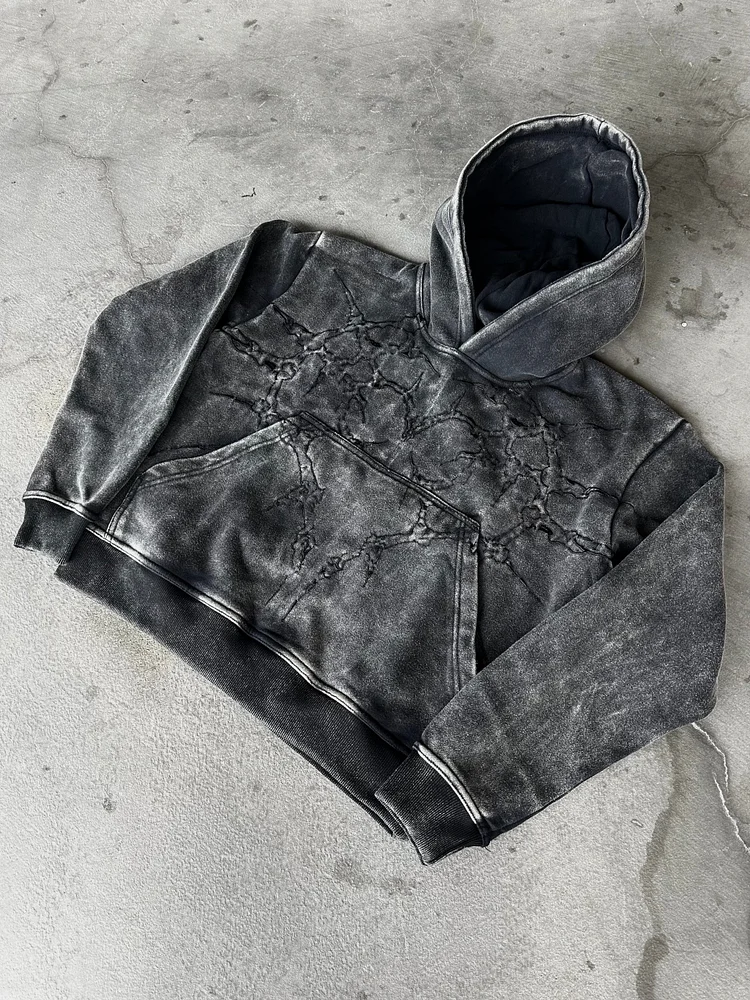 Black Metal Band Retro Design Hoodie