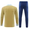 2024 Player Version France Gold Training Jacket Set