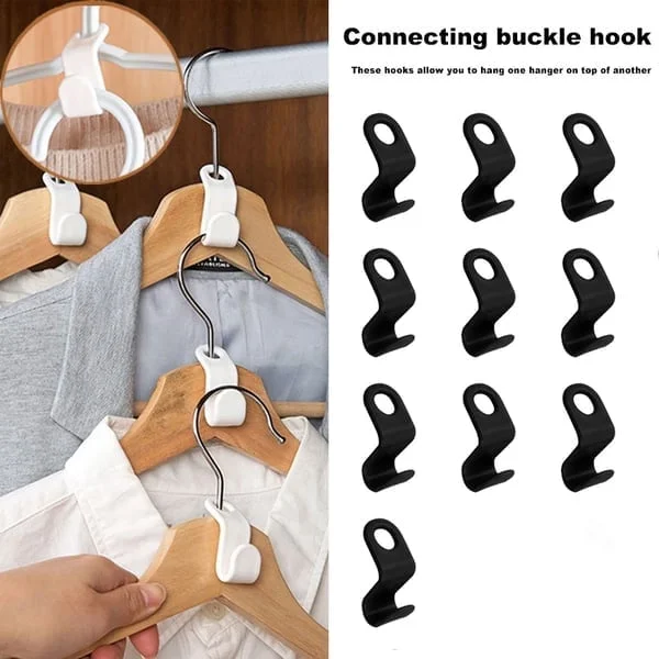 [🔥The 2022 The best closet helper]Space-Saving Clothes Hanger Connector Hooks