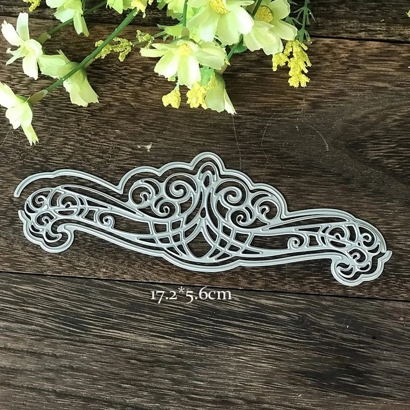 1 Pcs Girdle Metal Cutting Dies Scrapbooking For Card Making DIY Embossing Cuts New Craft Die