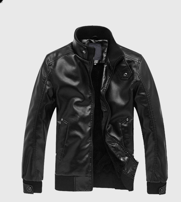 Slim Fit Motorcycle Leather Jacket