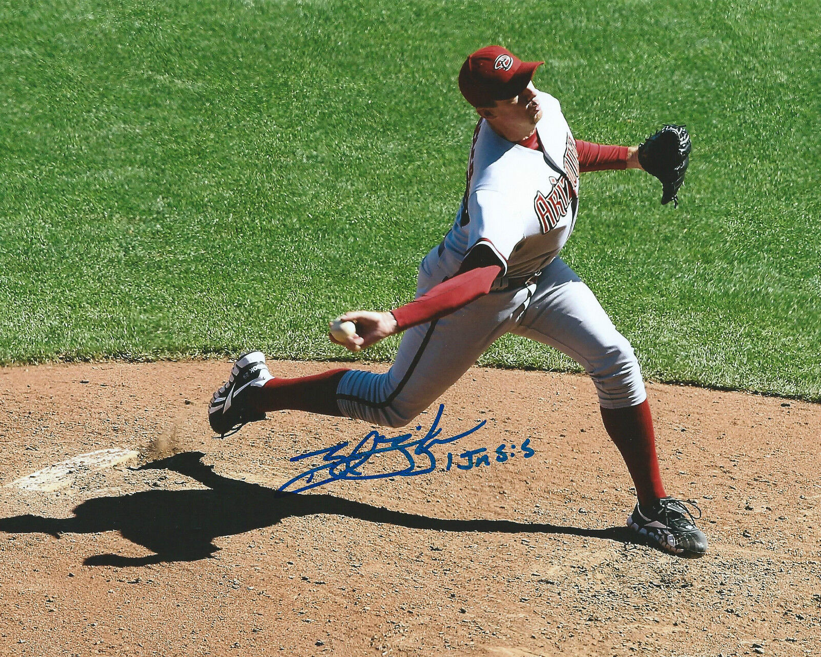 **GFA Arizona Diamondbacks *BRAD ZIEGLER* Signed 8x10 Photo Poster painting B2 COA**