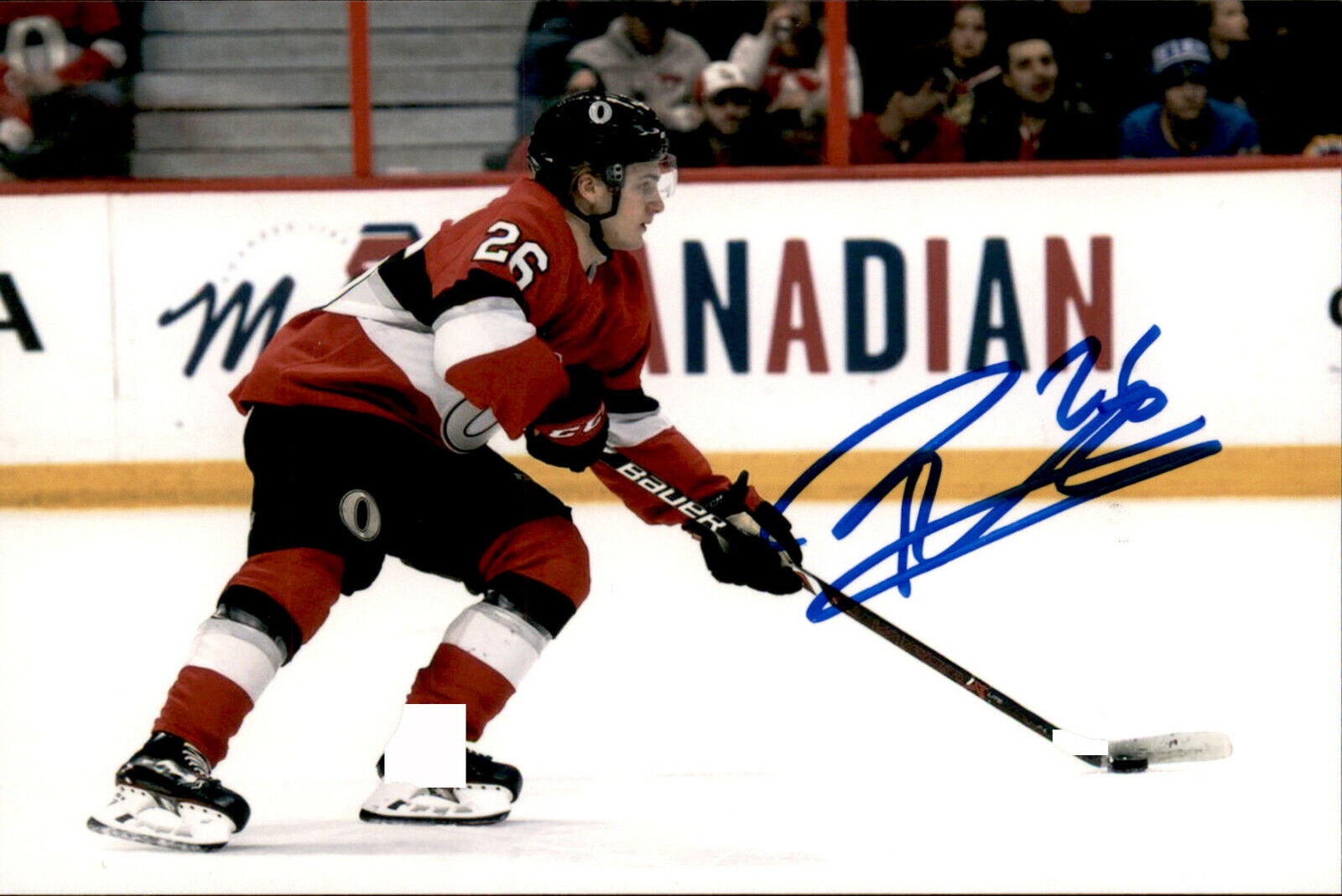 Erik Brannstrom SIGNED autographed 4x6 Photo Poster painting OTTAWA SENATORS #5