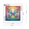 (US Local)4Pack Butterfly-Crystal Rhinestone Diamond Painting(30x30cm)