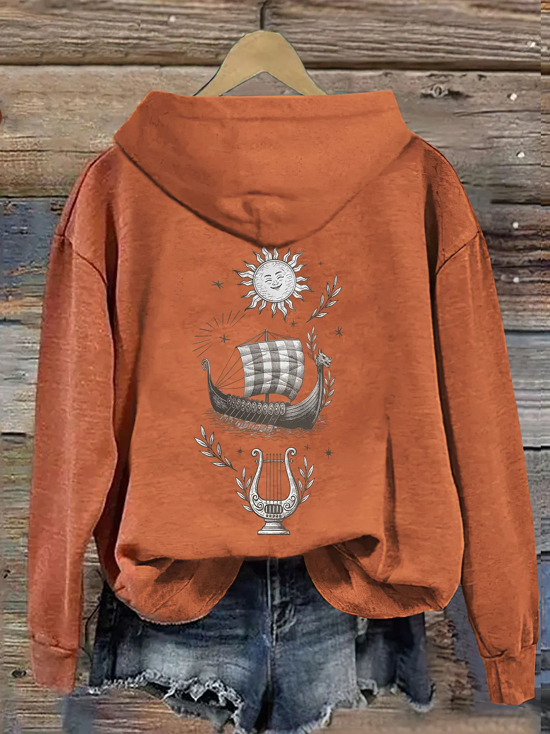 Greet the World With Open Arms Hoodie
