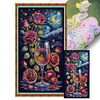 【Limited Stock Sale】Starry Rose-11CT Stamped Cross Stitch 40*70cm/15.75*27.56in(Big Size) tapestrymarket