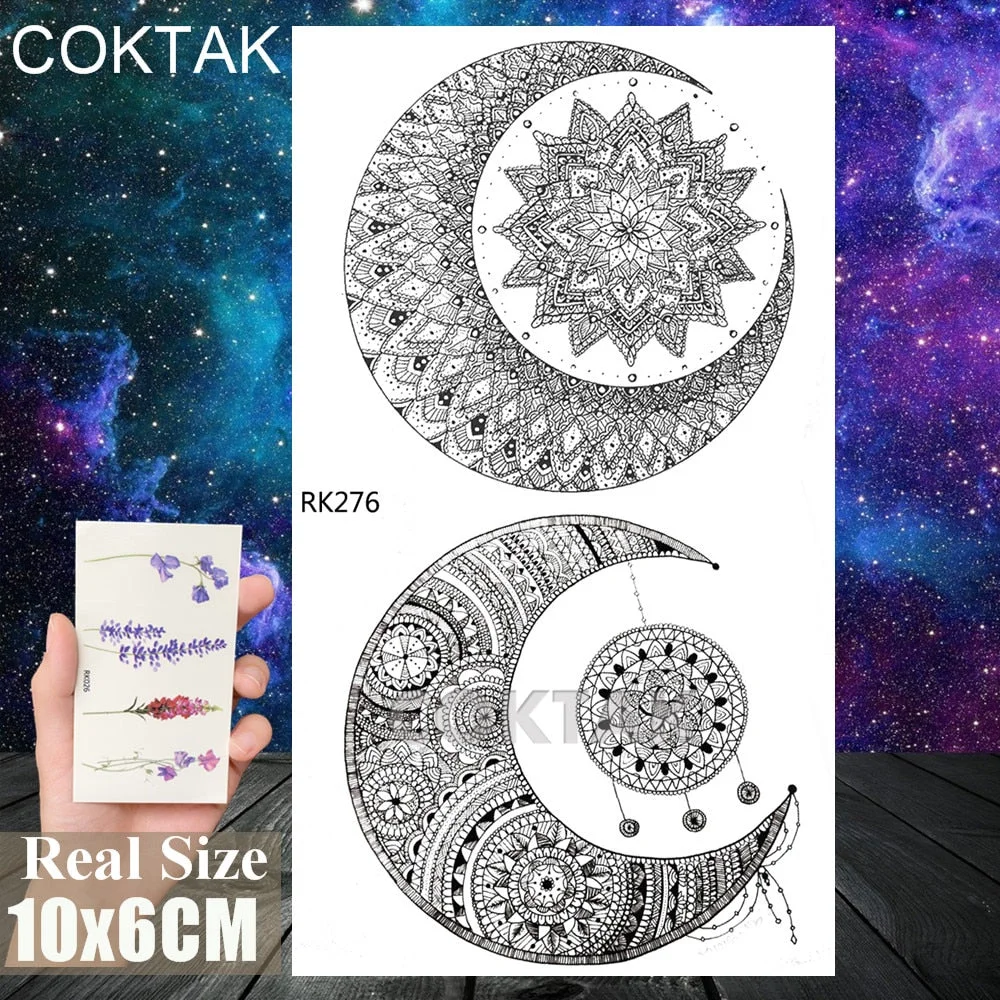 Creative Sexy Lady High Heels Temporary Tattoos Sticker Black Fake Waterpoof Tattoos Body Art Arm Chest Tattoo Decal For Adult