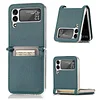 Luxury Card Holder Drop Protection Folio Cover For Samsung Galaxy Z Flip 3 5G