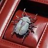 Original Design Siberian-Style Beetle Brooch - A Natural Art Collectible