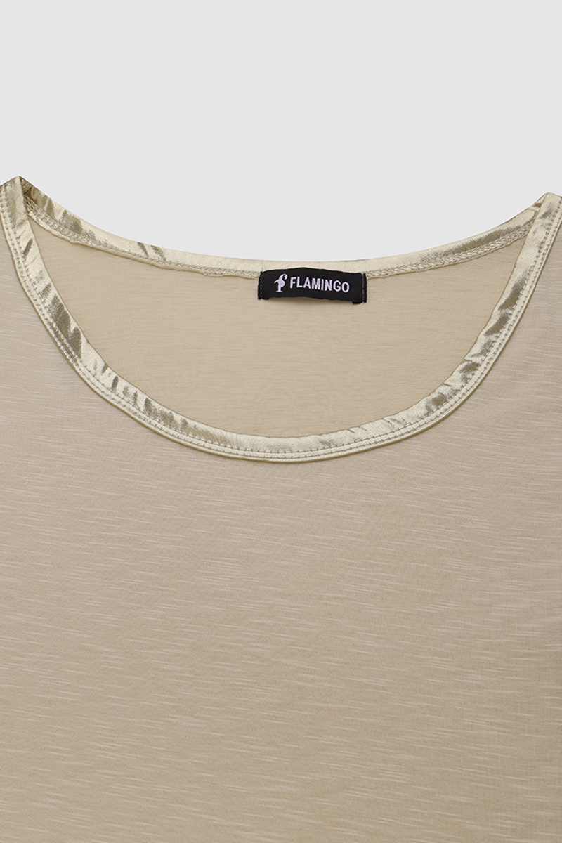 Contrast Trim Tank Top