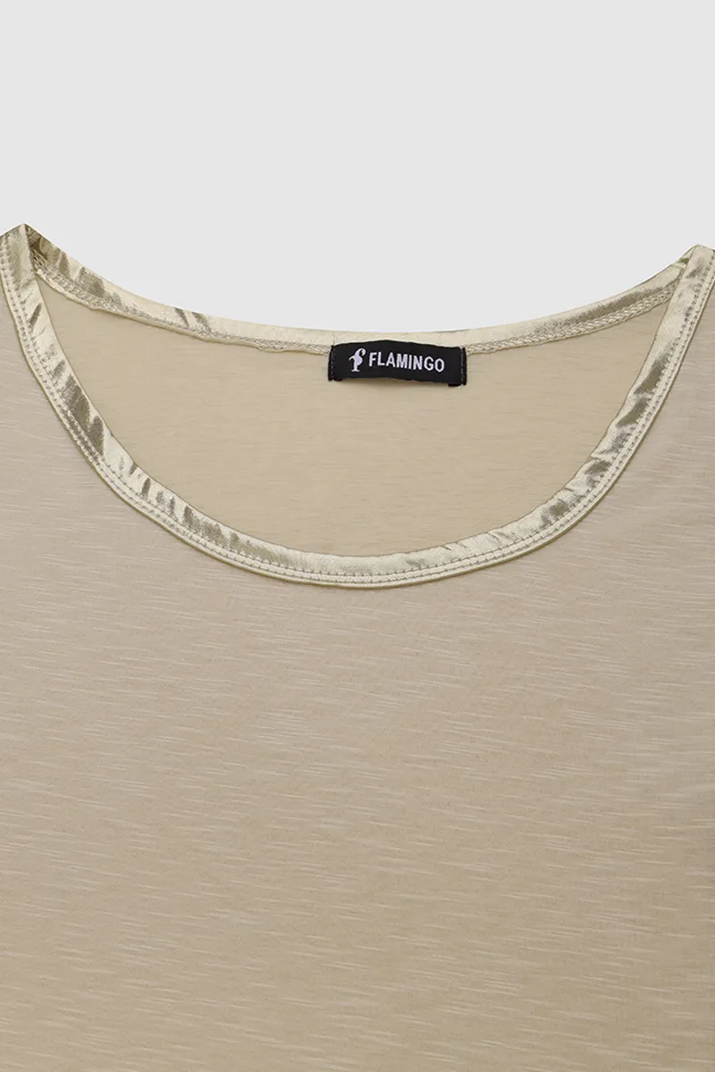 Contrast Trim Tank Top