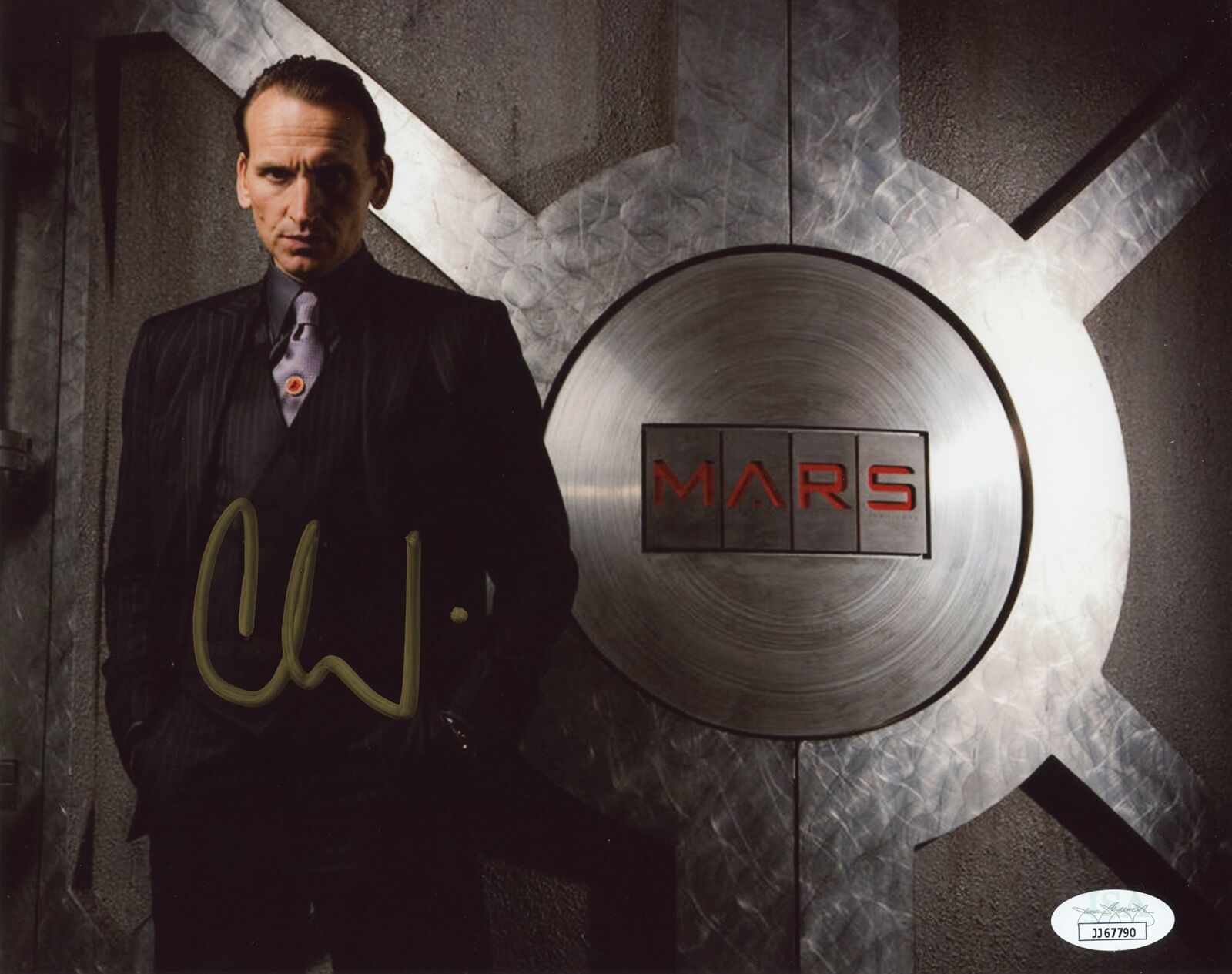 Christopher Eccleston GI JOE 8x10 Photo Poster painting Signed Autographed JSA Certified COA