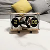 Retro German Old-Fashioned Airplane Page-Turning Clock Creative Desktop Mechanical Pendulum Clock Personality Clock Decoration