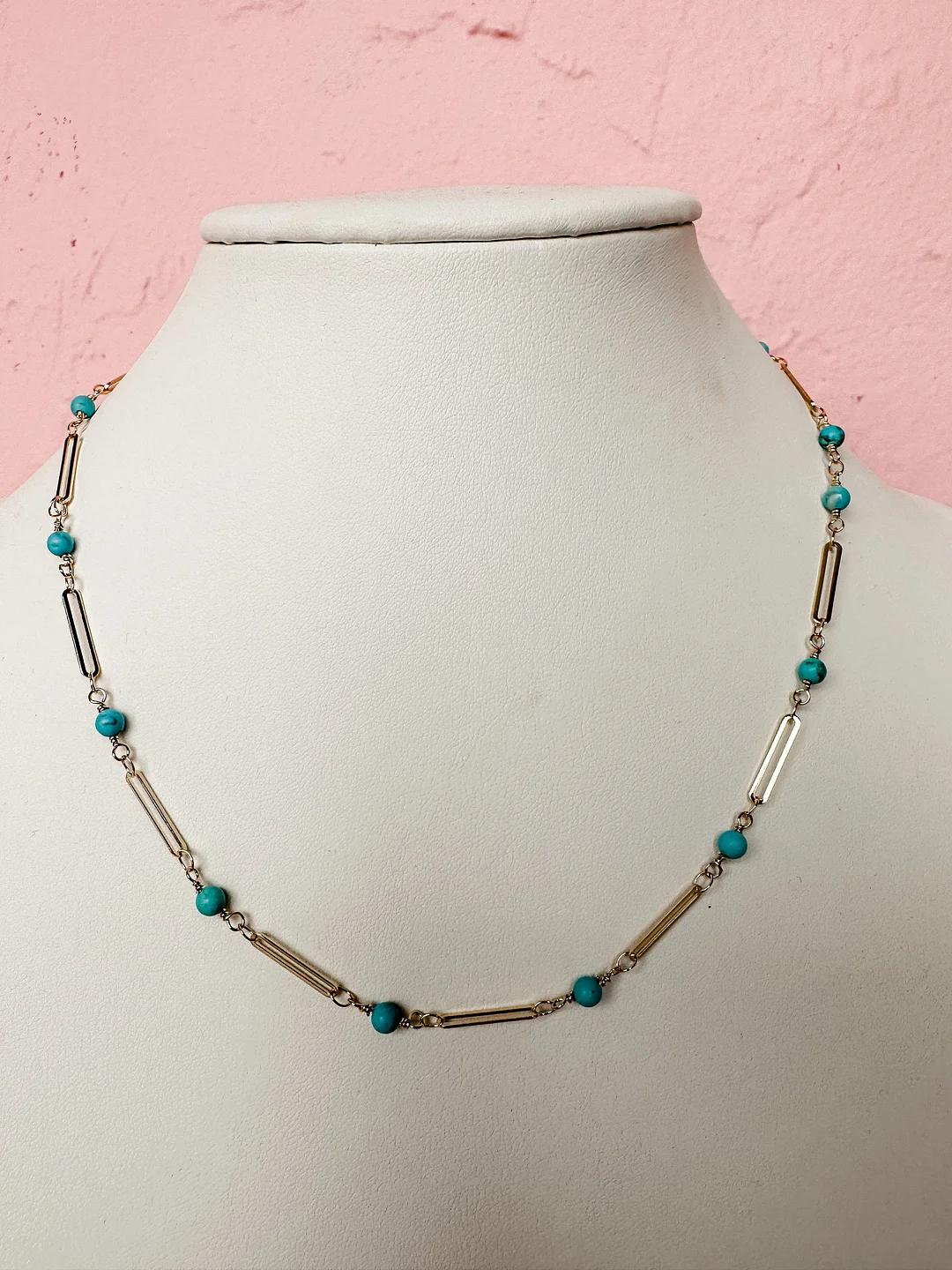 Emily Dainty Turquoise Necklace