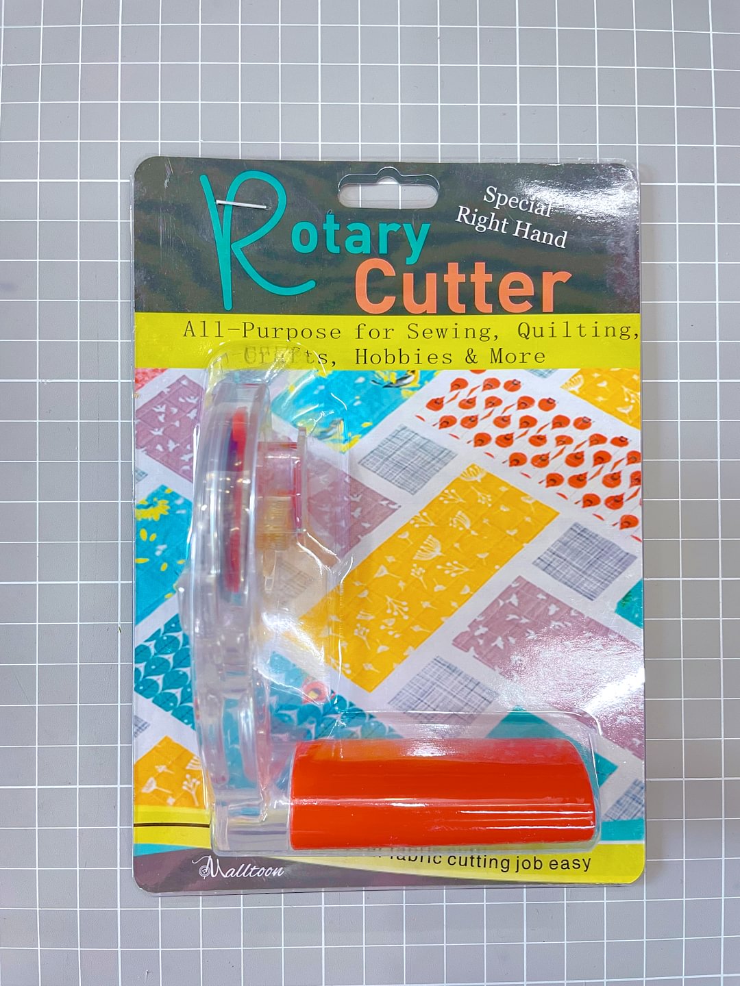 Ergonomic Left/Right Hand Rotary Cutter 60mm