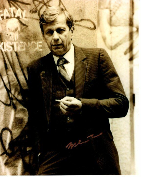 WILLIAM B. DAVIS Signed Autographed THE X-FILES SMOKING MAN Photo Poster painting