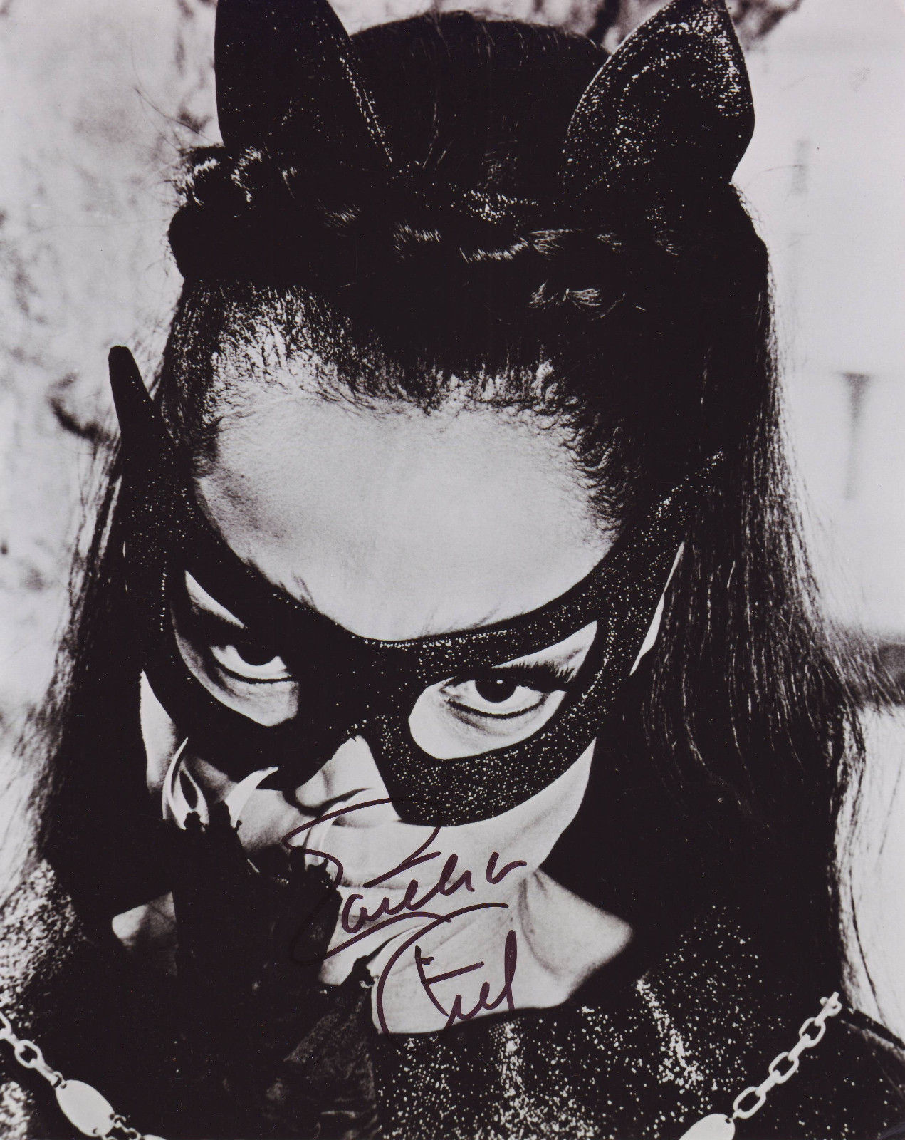 EARTHA KITT AUTOGRAPH SIGNED PP Photo Poster painting POSTER 7