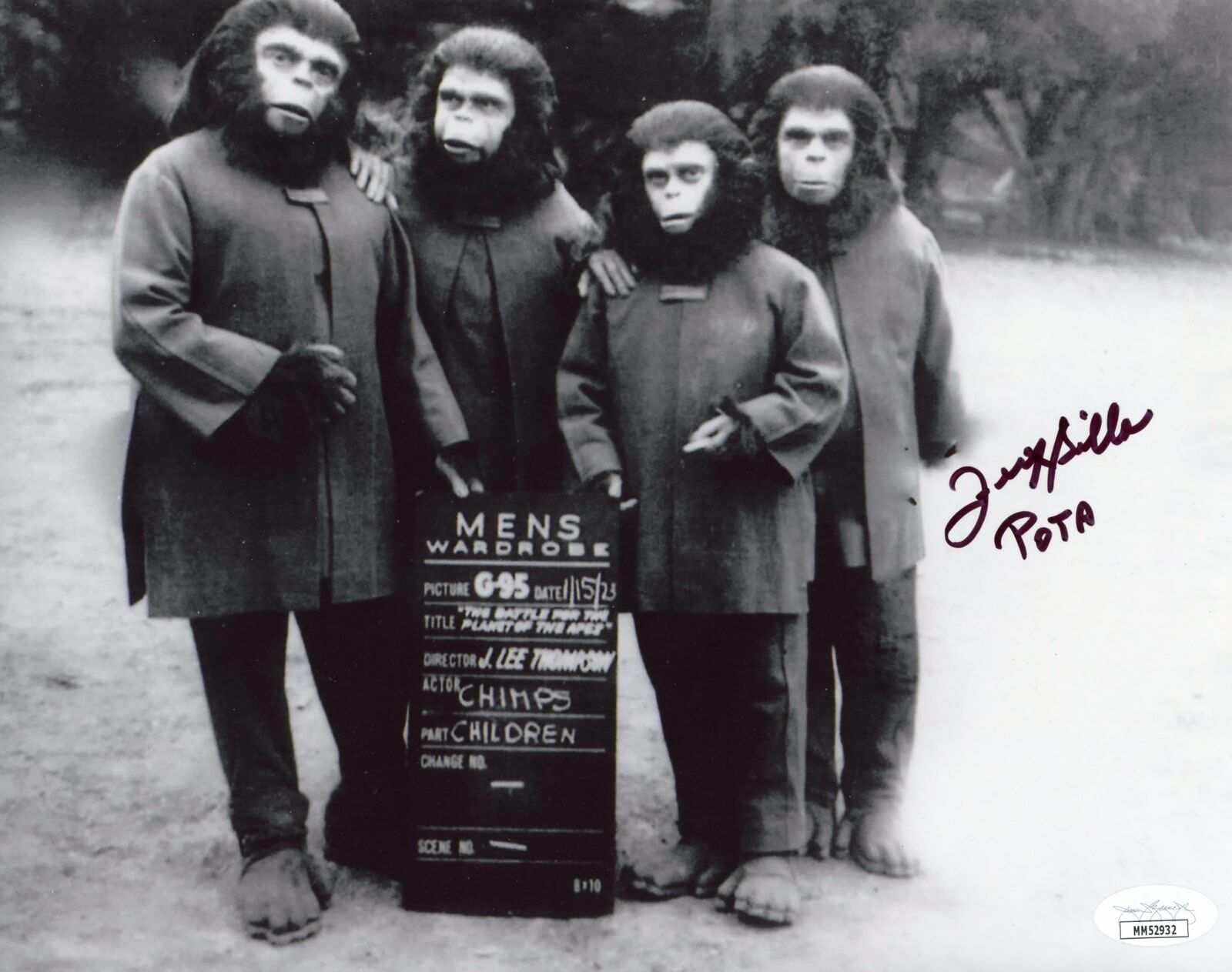 Felix Silla Planet of the Apes 8x10 Photo Poster painting Signed Autographed JSA Certified COA