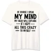 My Mind Printed Men's Short Sleeves T-Shirt