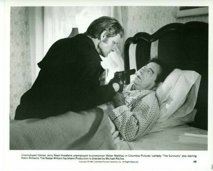 Jerry Reed Walter Matthau The Survivors Original 8x10 Press Photo Poster painting