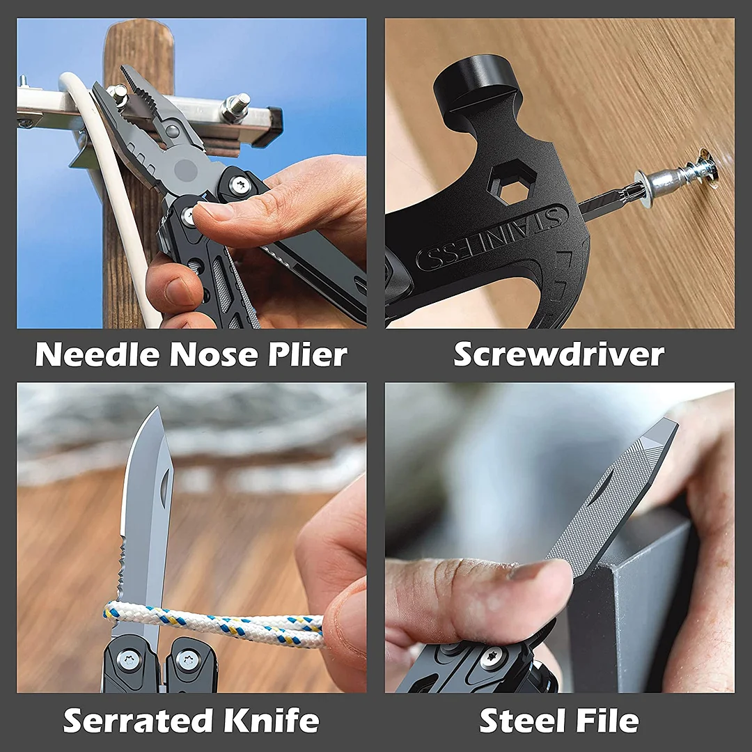 Foldable 14-in-1 Multi-Purpose Hammer