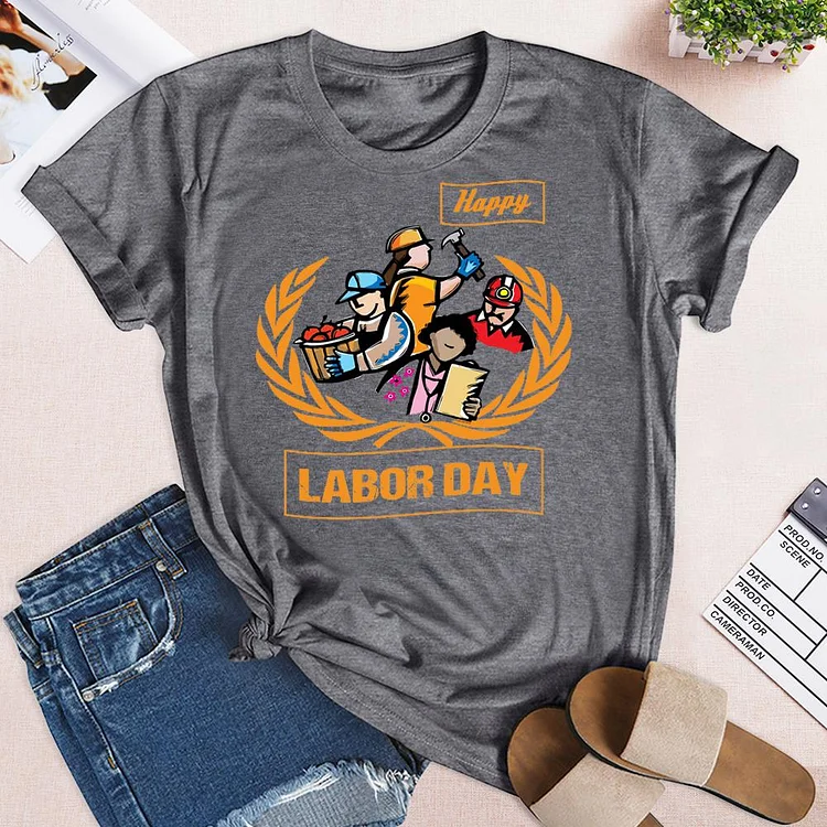 Happy Labor Day T-Shirt-04406-Annaletters