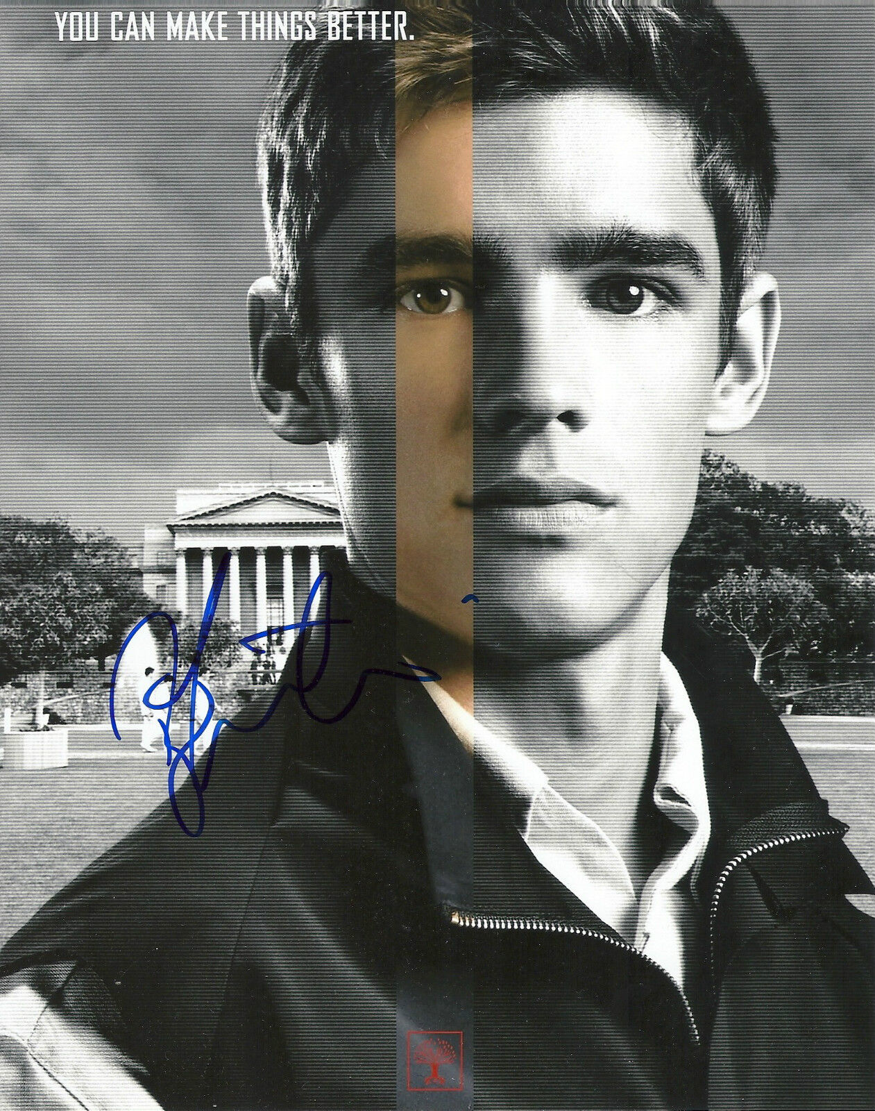 BRENTON THWAITES 'THE GIVER' JONAS SIGNED 8X10 PICTURE *COA 4