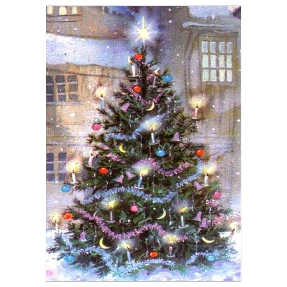 Diamond Painting - Full Round - Christmas Tree