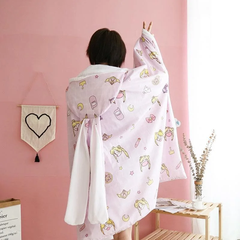 Sailormoon And Strawberry Shawl And Blanket SP13424
