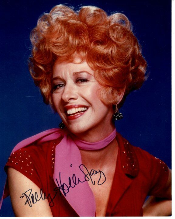 POLLY HOLLIDAY signed autographed ALICE FLO CASTLEBERRY Photo Poster painting