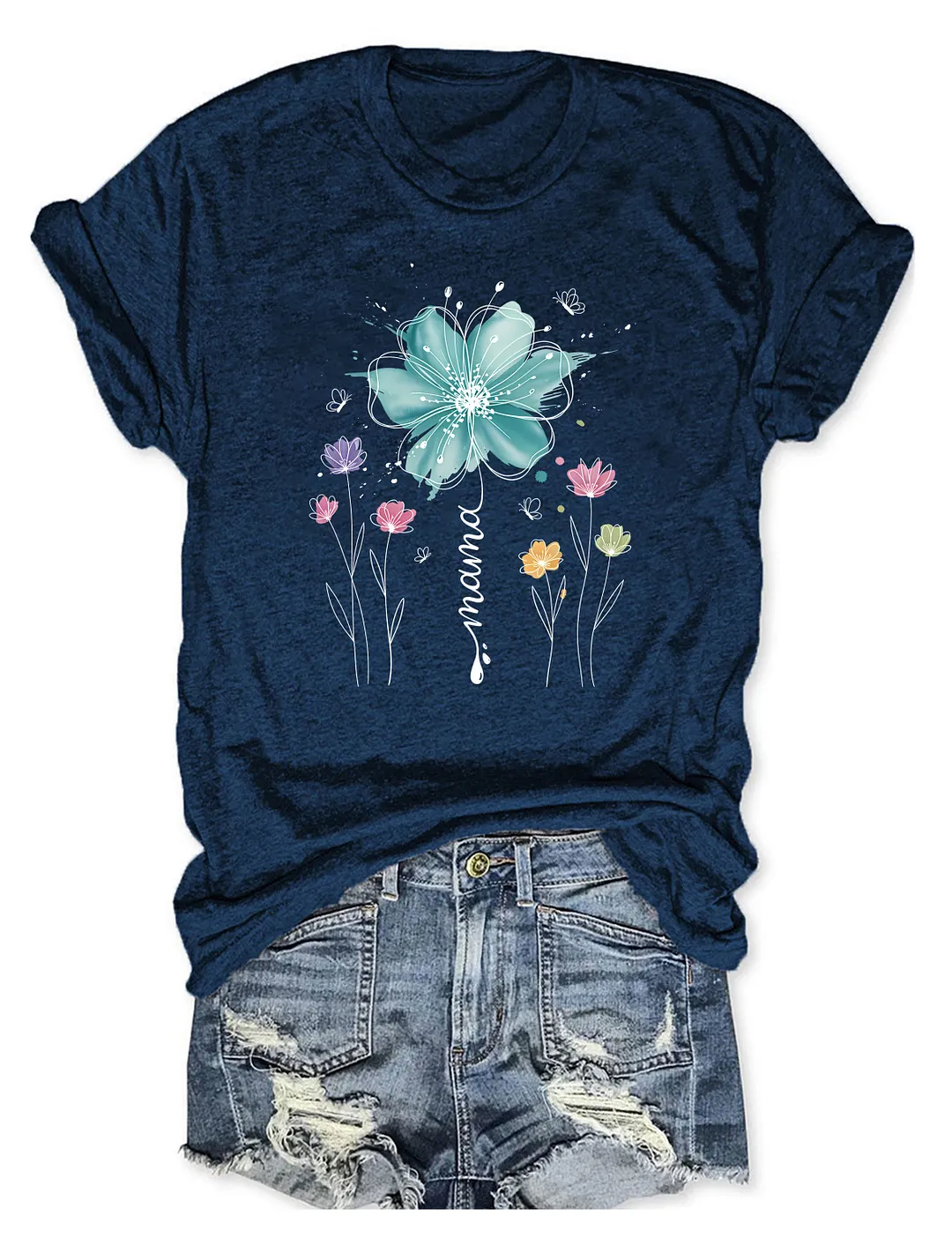 Floral Mama T-shirt