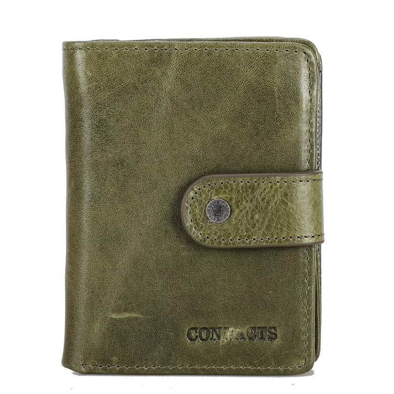 Anti-Theft RFID Protected Multi-Slot Classic Leather Wallet
