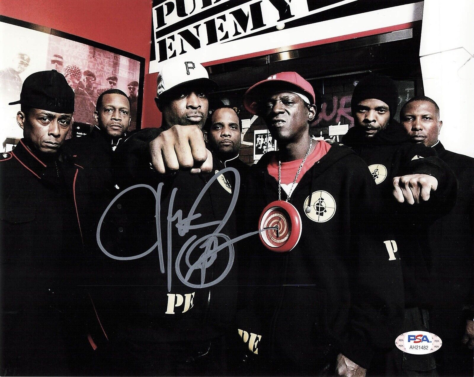 Chuck D Signed Autographed 8x10 Pic Photo Poster painting Public Enemy Psa Coa