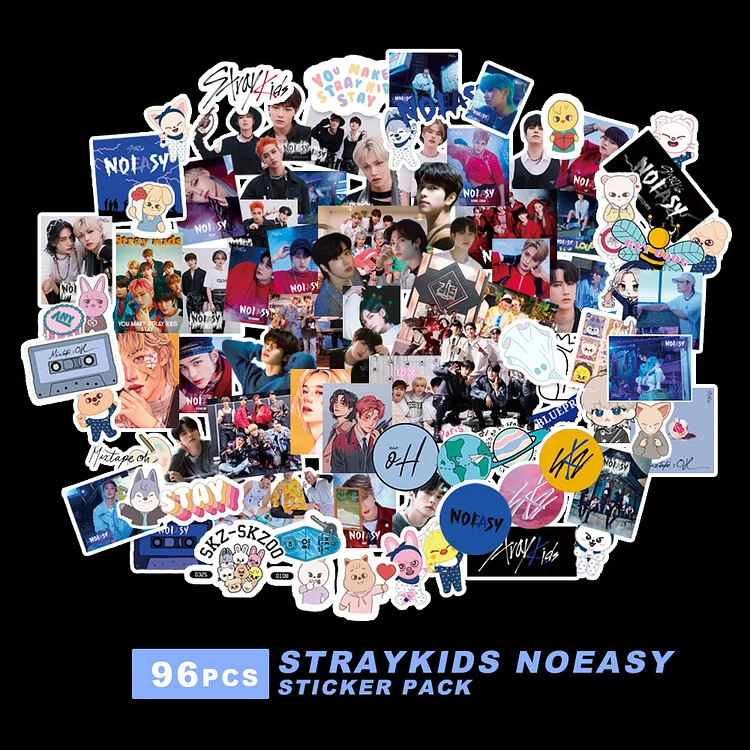 Stray Kids 96 Sheets NOEASY Stickers