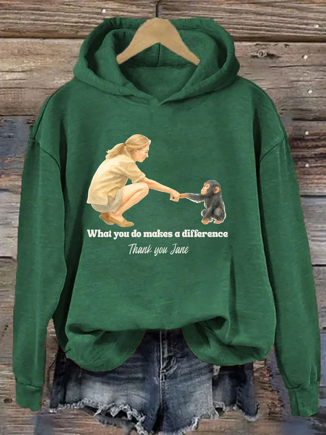 What You Do Makes A Difference Hoodie