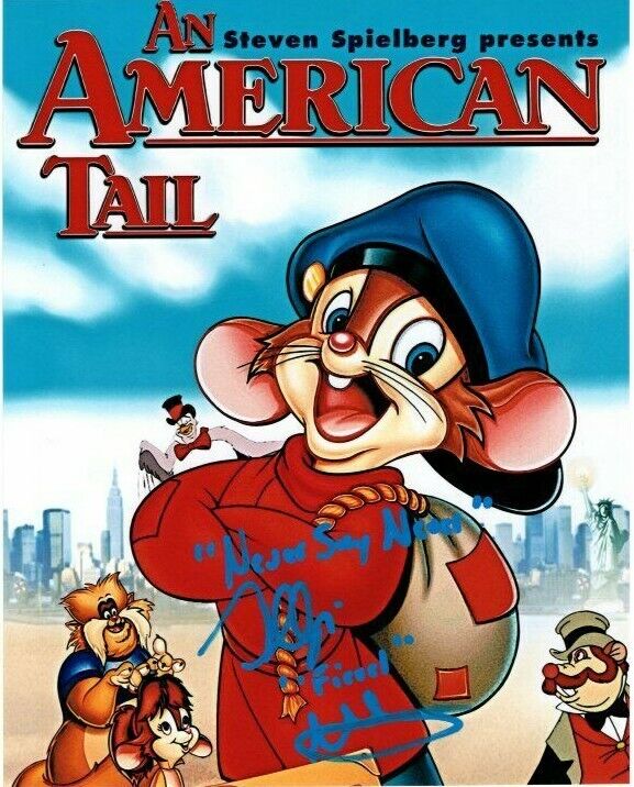 PHILLIP GLASSER autographed signed AN AMERICAN TAIL FIEVEL Photo Poster painting GREAT CONTENT