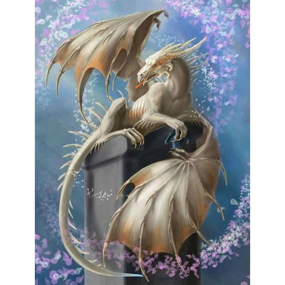 

30*40CM - Pterosaur - Round Drill Diamond Painting, 501 Original