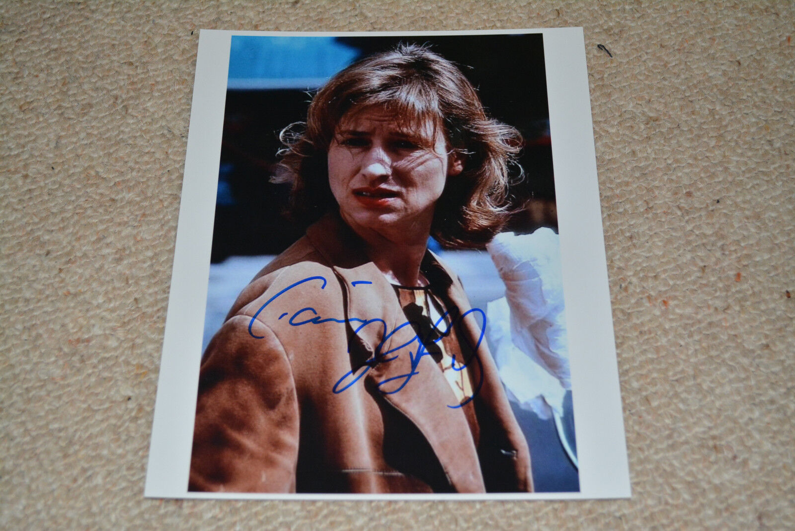 CORINNA HARFOUCH signed autograph 8x10 (20x25 cm) In Person