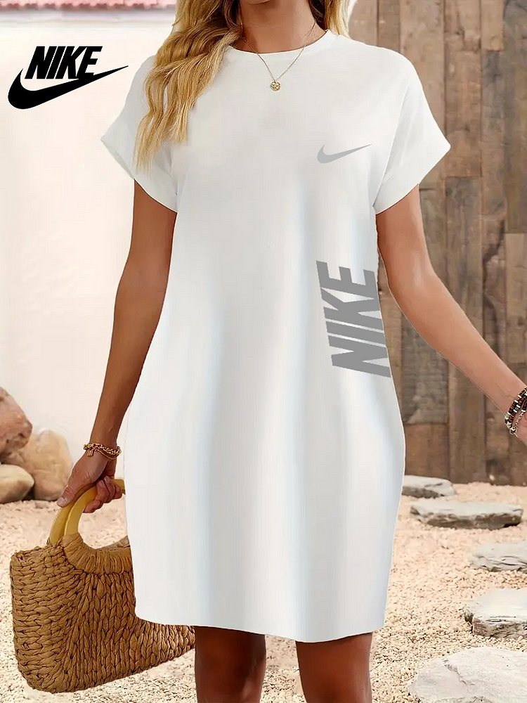 NIKE2025 jarní a letní nové volné šaty