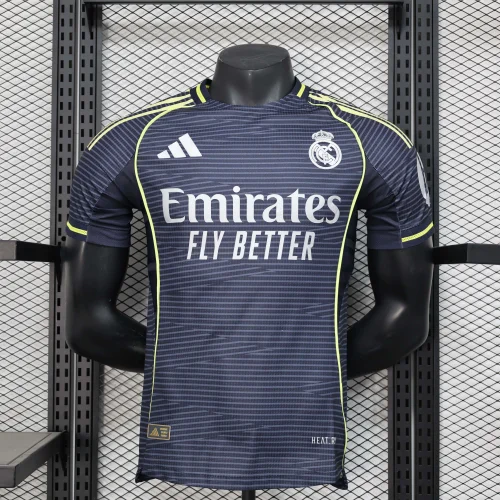 2025/2026 Player Version Real Madrid Away Football Shirt 1:1 Thai Quality