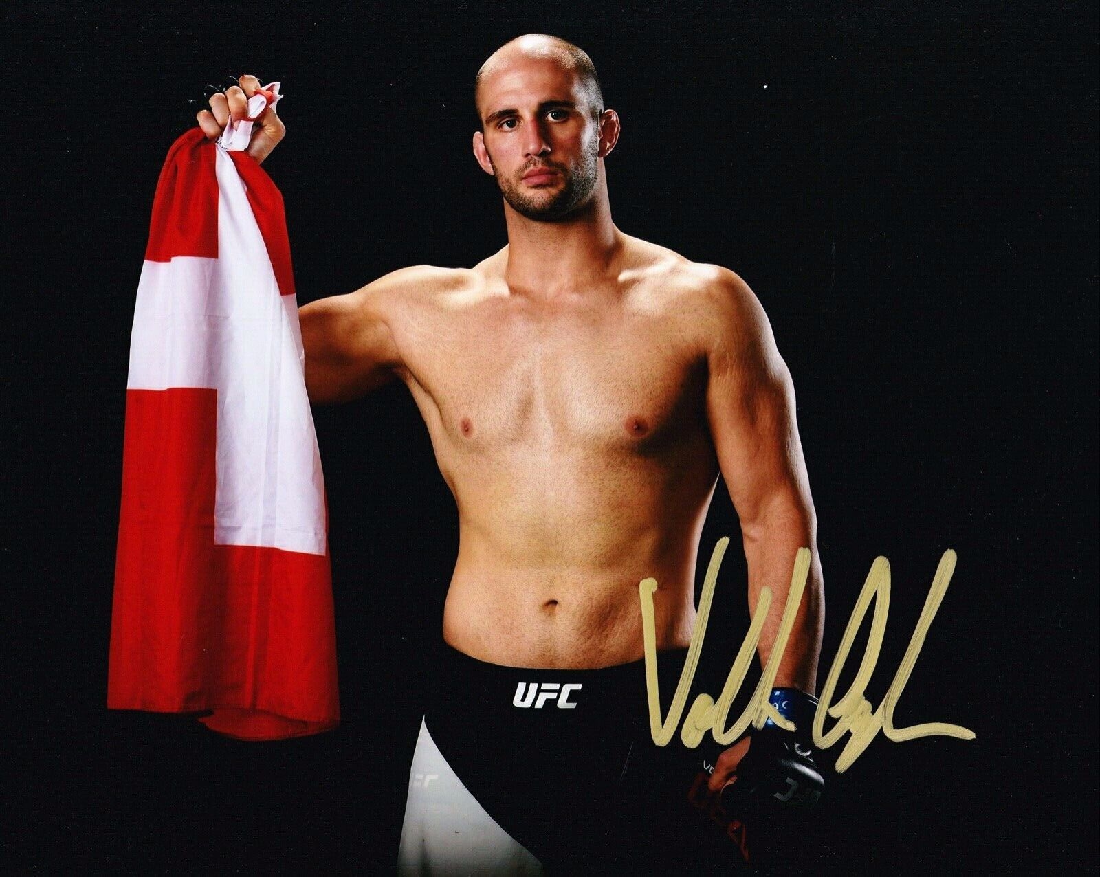 Volkan Oezdemir Genuine Signed 10X8 Photo Poster painting (UFC) Autograph AFTAL COA (B)