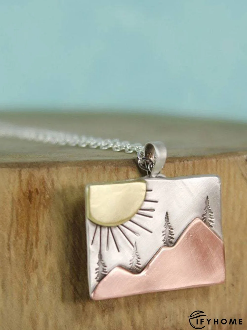 Ethnic Vintage Forest Pattern Necklace | IFYHOME