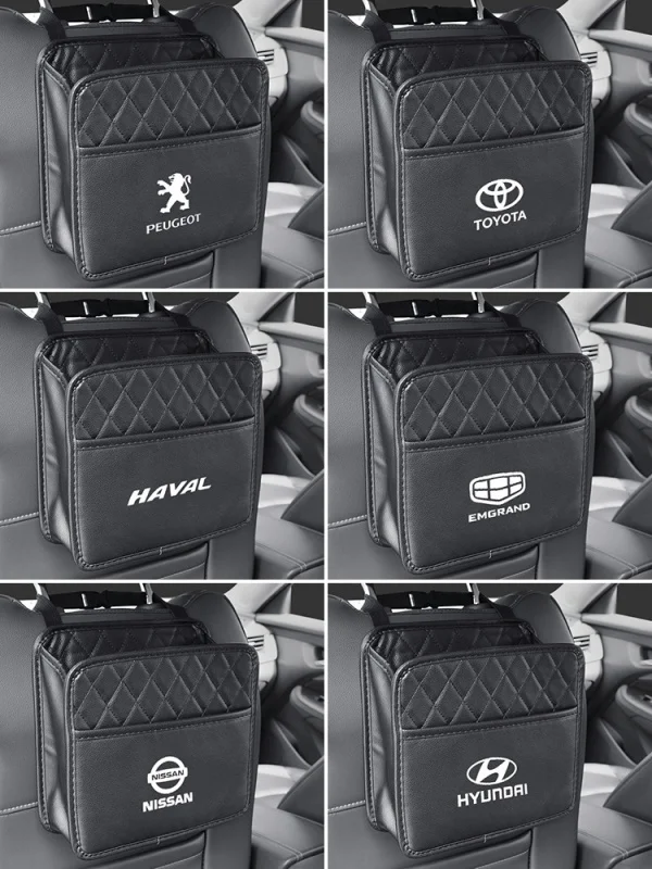 Car Seat Back Storage Bag
