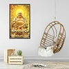 Diamond Painting-DIY Full Round Drill Buddha Light Shines Full(40*70CM)