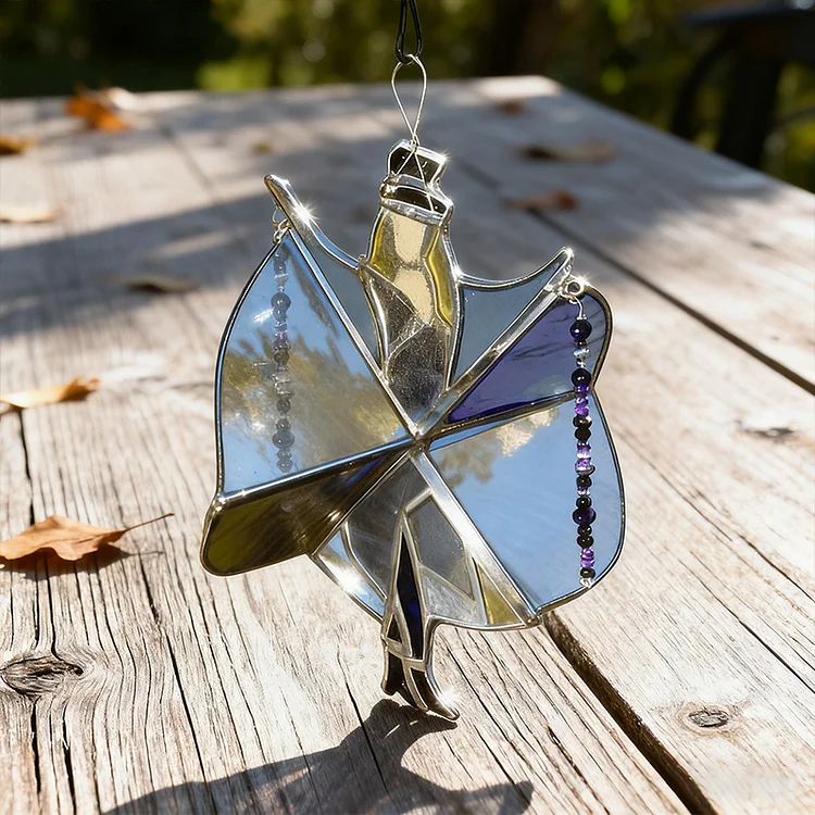 Handmade Stained Glass Spinner